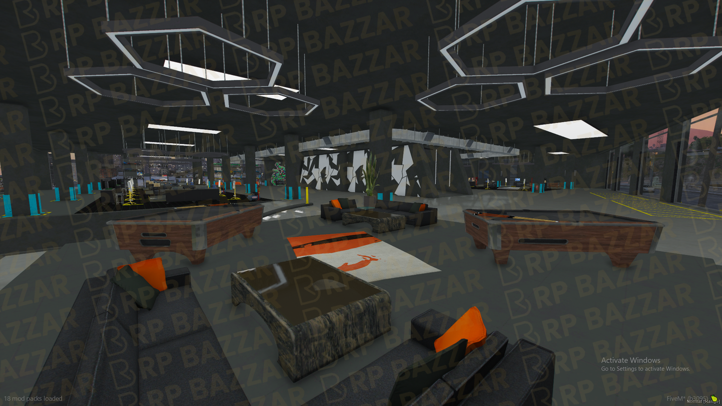 Performance Mechanic Shop FiveM MLO — GTA RP Interior — ESX QB QBOX — RPBazzar