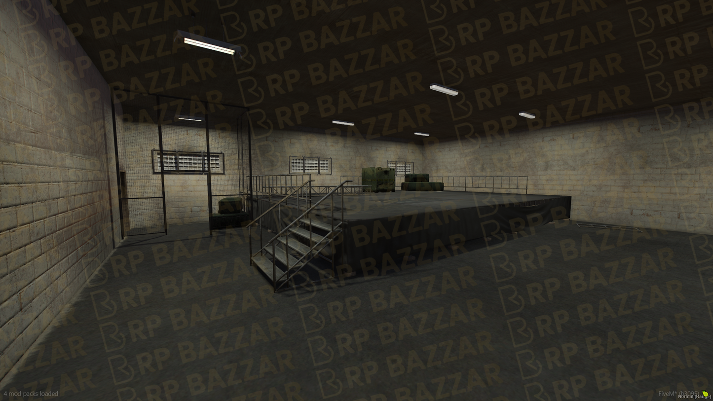 Remote Storage Room & Warehouse FiveM MLO — GTA RP Interior — ESX QB QBOX — RPBazzar