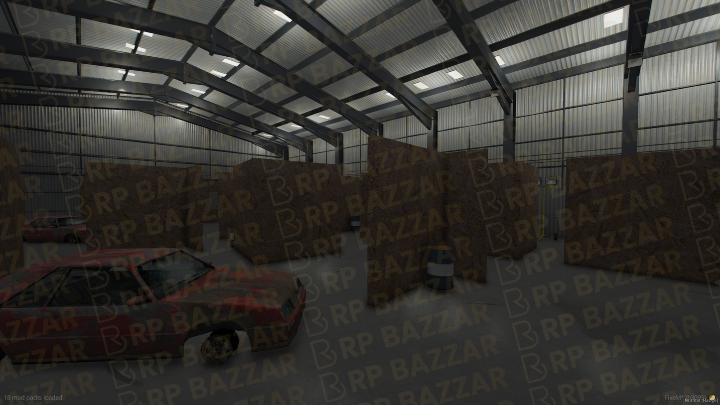 Underground Arena FiveM MLO — GTA RP Interior — ESX QB QBOX — RPBazzar