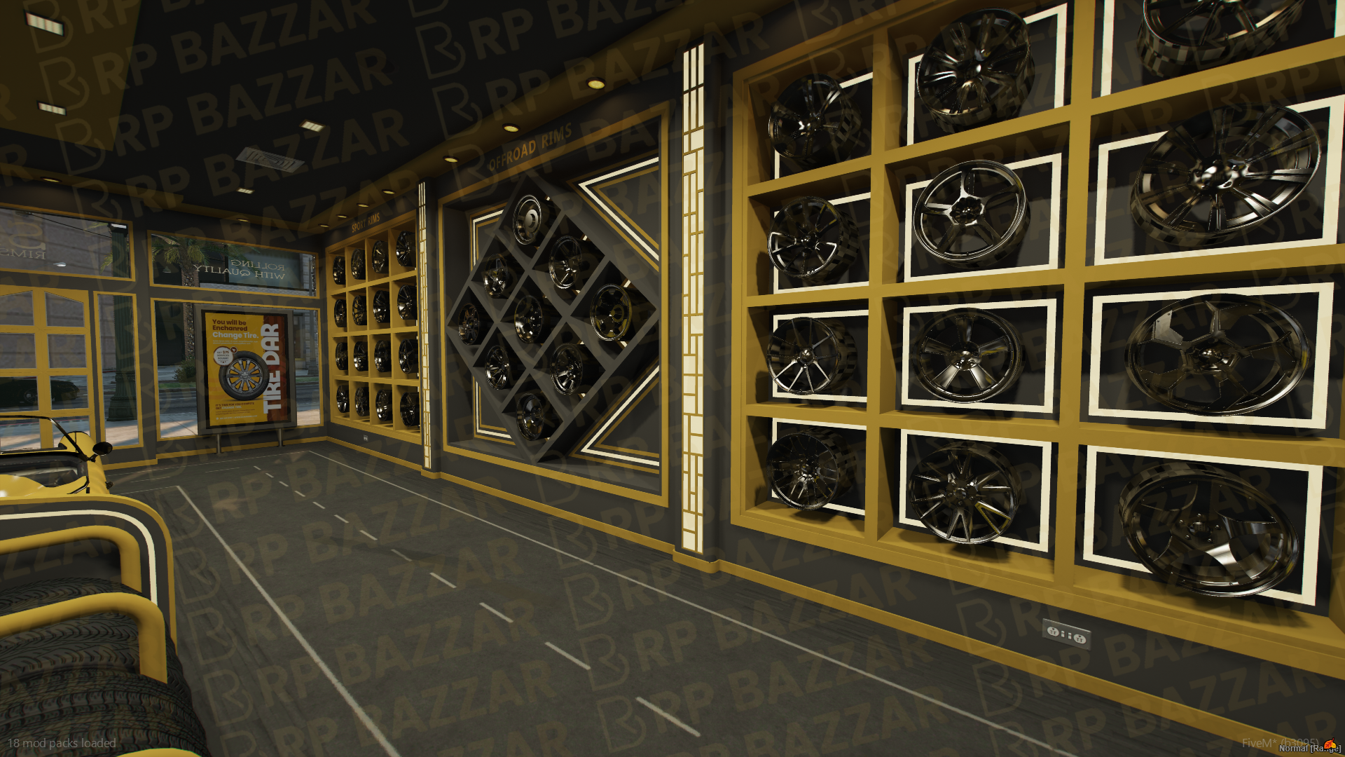 Pro Mechanic Store FiveM MLO — GTA RP Interior — ESX QB QBOX — RPBazzar