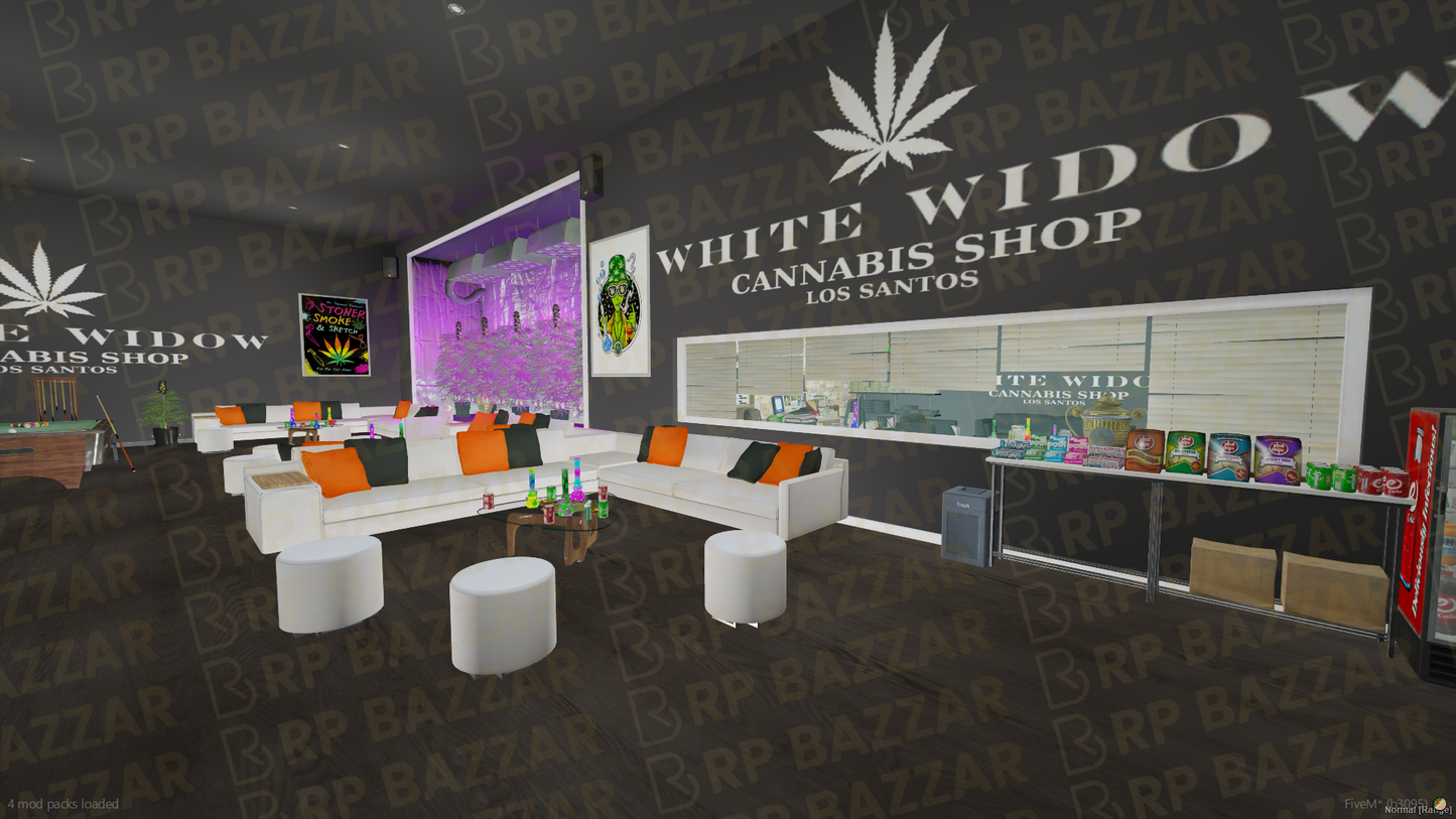 Gourmet Food Court FiveM MLO — GTA RP Interior — ESX QB QBOX — RPBazzar