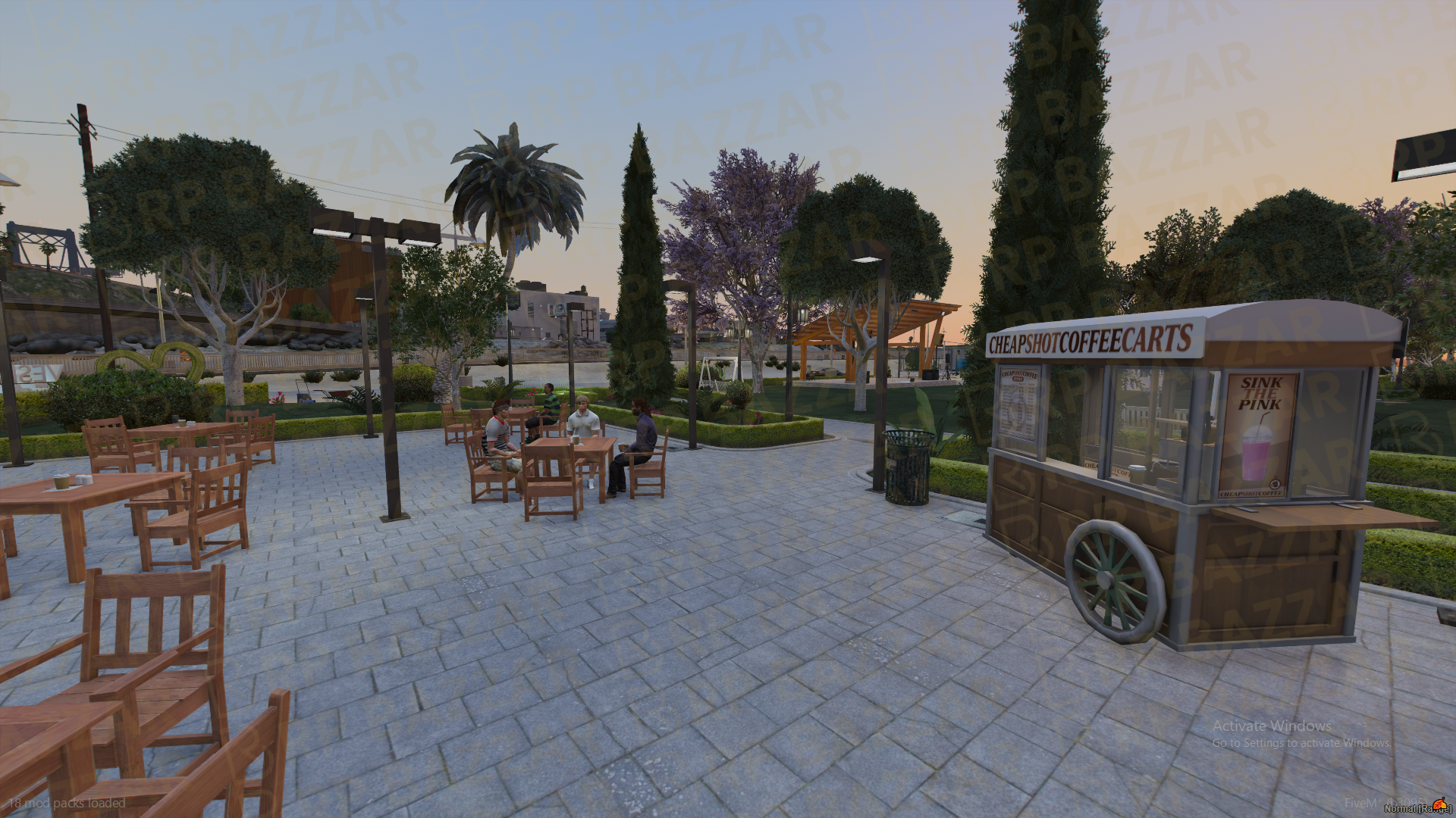 Vibrant Beach Sided Area FiveM MLO — GTA RP Interior — ESX QB QBOX — RPBazzar