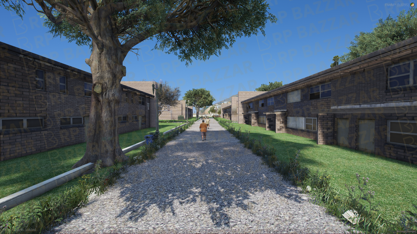 Suburban House Exterior FiveM MLO — GTA RP Interior — ESX QB QBOX — RPBazzar
