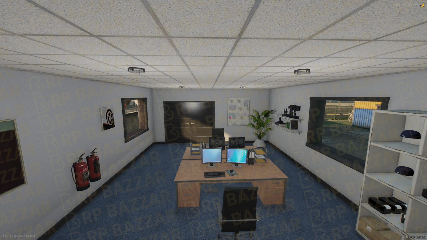 Urban Taxi Depot FiveM MLO — GTA RP Interior — ESX QB QBOX — RPBazzar