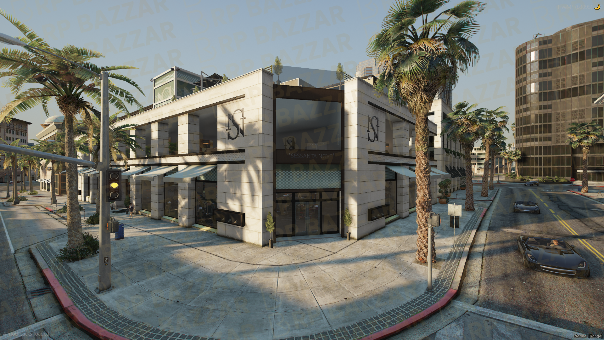 Downtown Shopping Mall FiveM MLO — GTA RP Interior — ESX QB QBOX — RPBazzar
