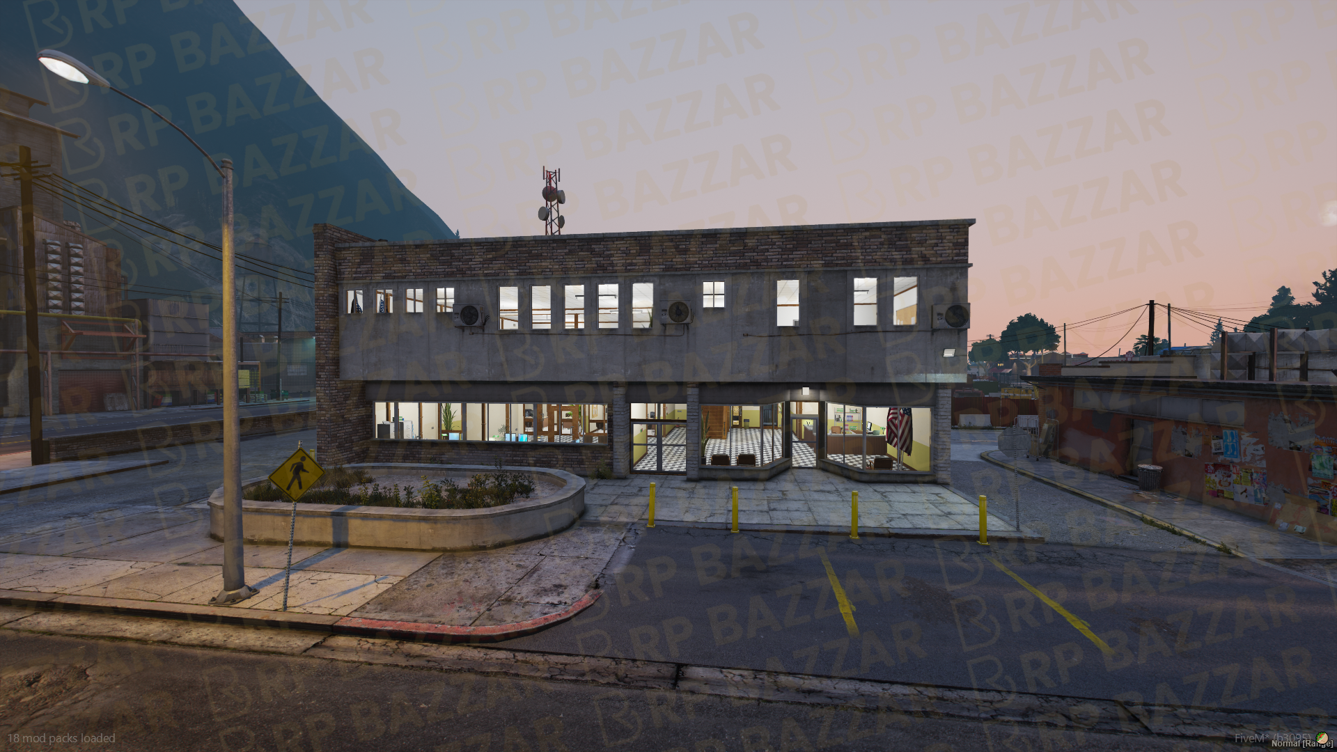 Government City Hall FiveM MLO — GTA RP Interior — ESX QB QBOX — RPBazzar