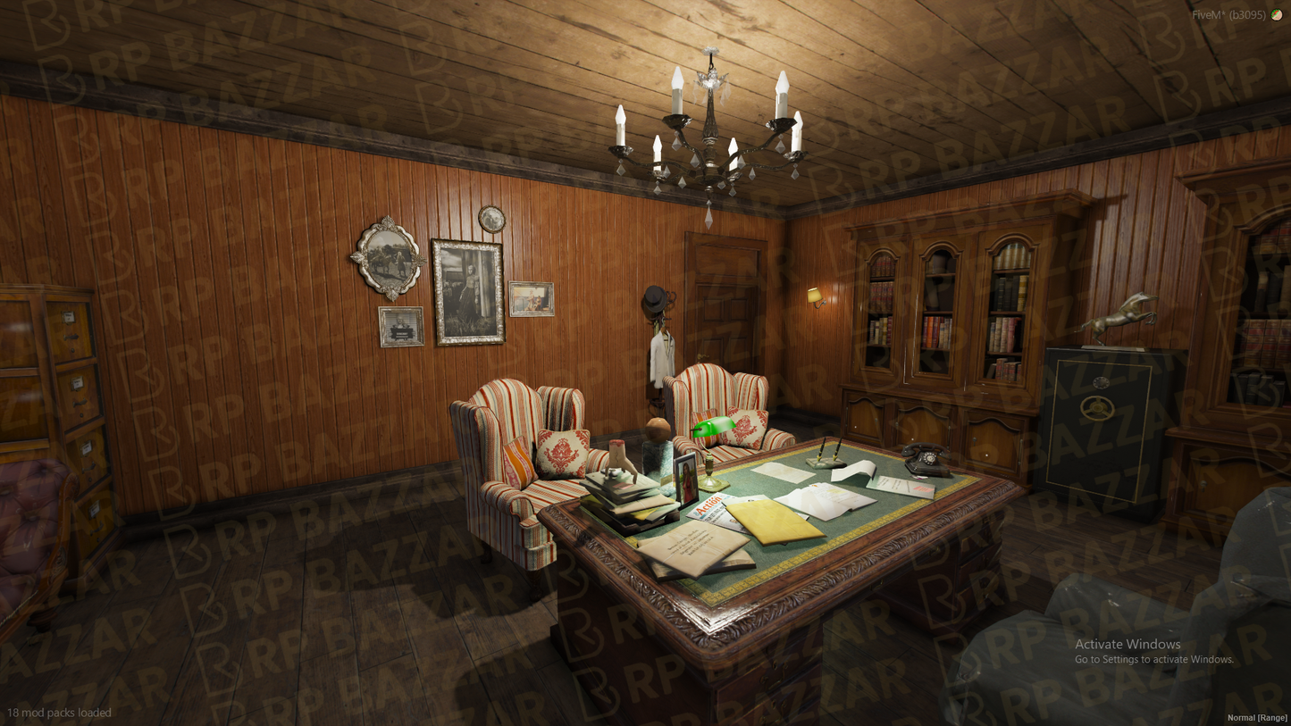 Rustic House FiveM MLO — GTA RP Interior — ESX QB QBOX — RPBazzar