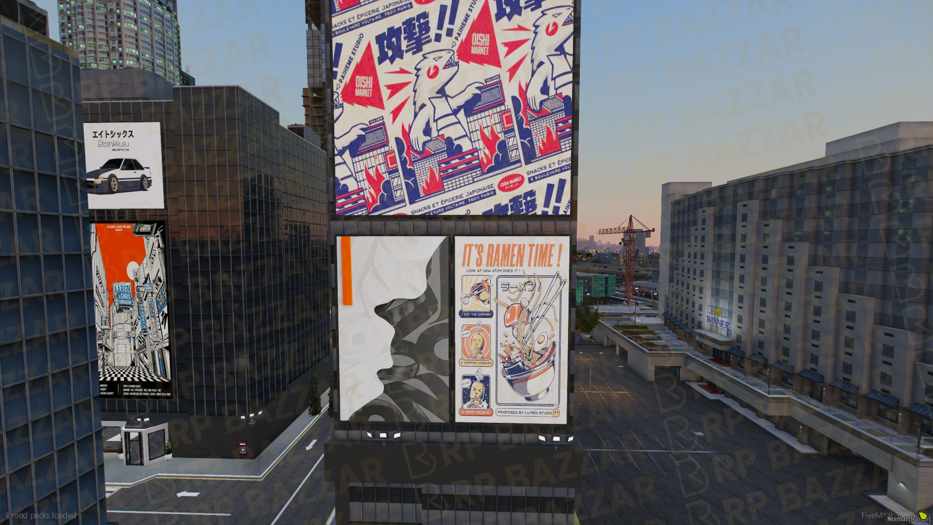 Urban Park & Exterior FiveM MLO — GTA RP Interior — ESX QB QBOX — RPBazzar