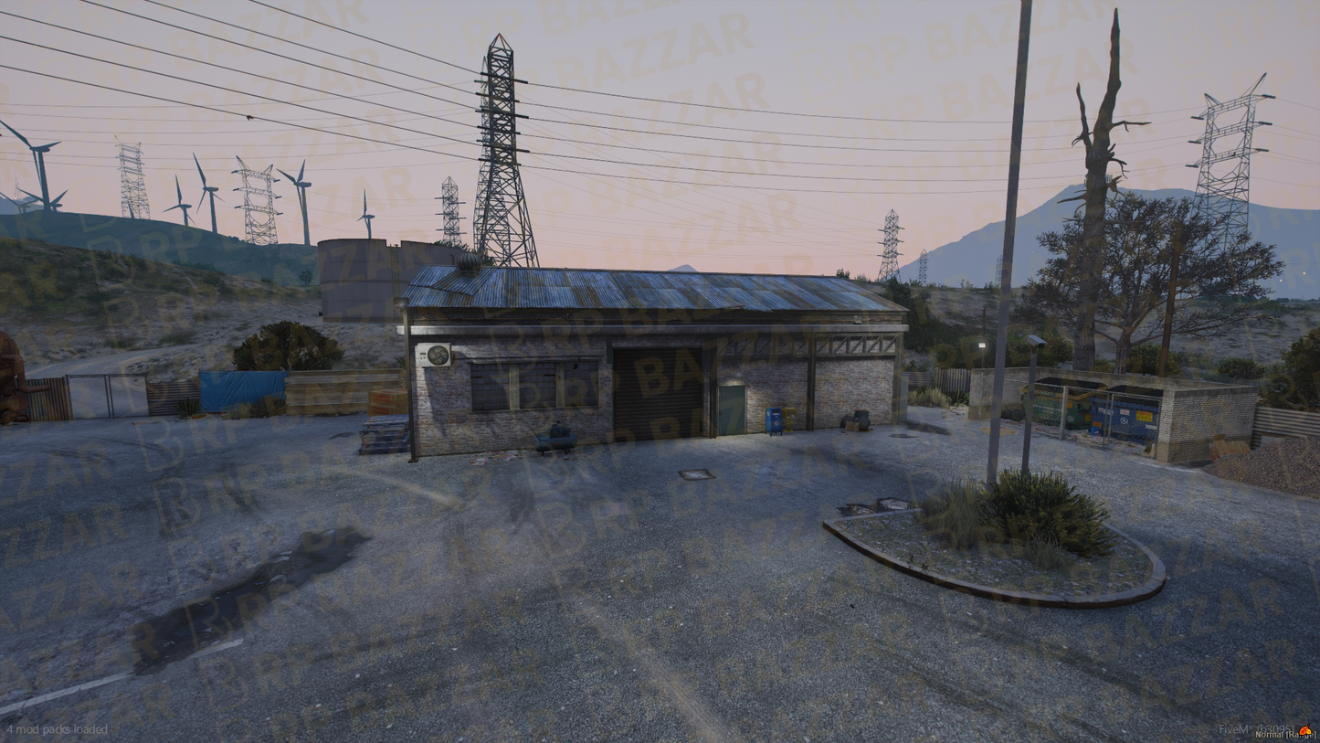 Urban Repair Station FiveM MLO — GTA RP Interior — ESX QB QBOX — RPBazzar