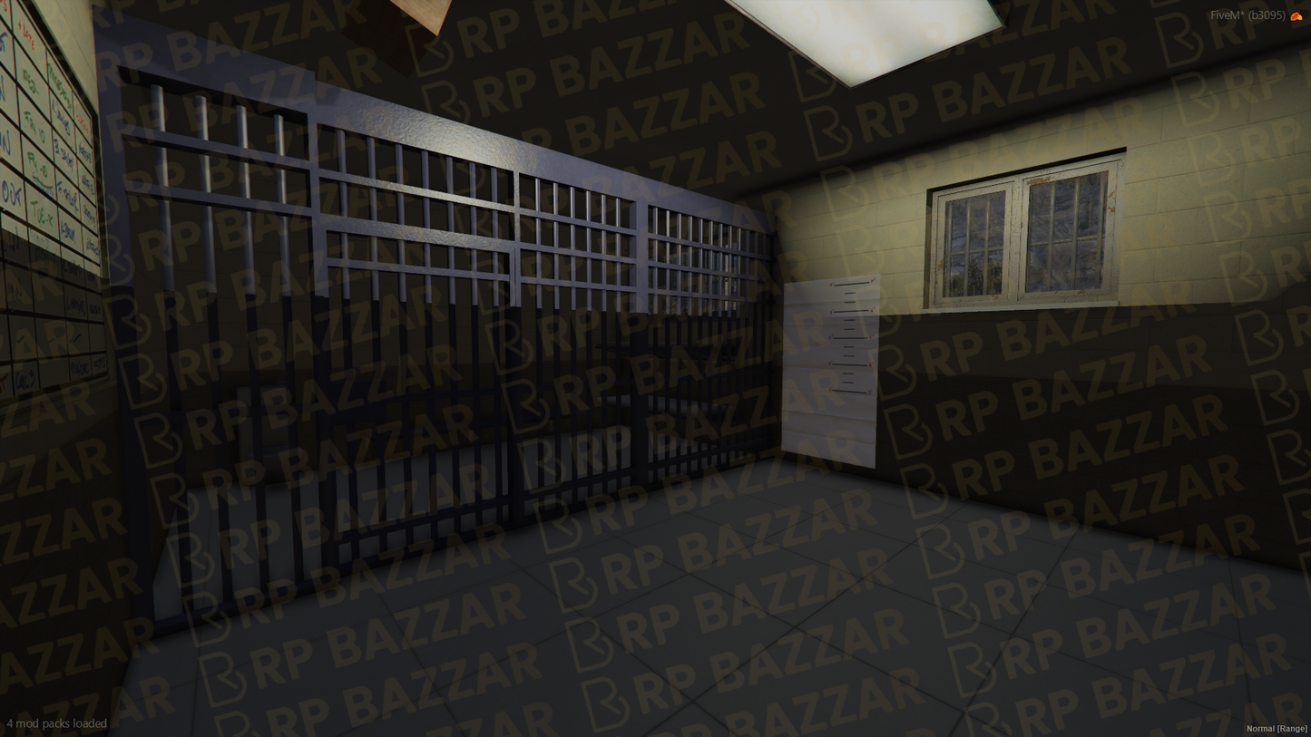 Riverside Police Station FiveM MLO — GTA RP Interior — ESX QB QBOX — RPBazzar