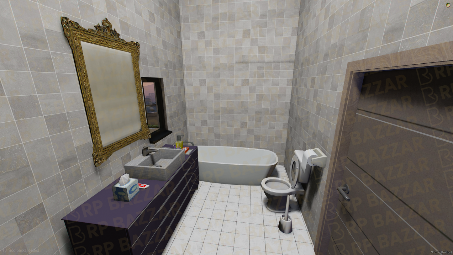 Futuristic Mansion FiveM MLO — GTA RP Interior — ESX QB QBOX — RPBazzar