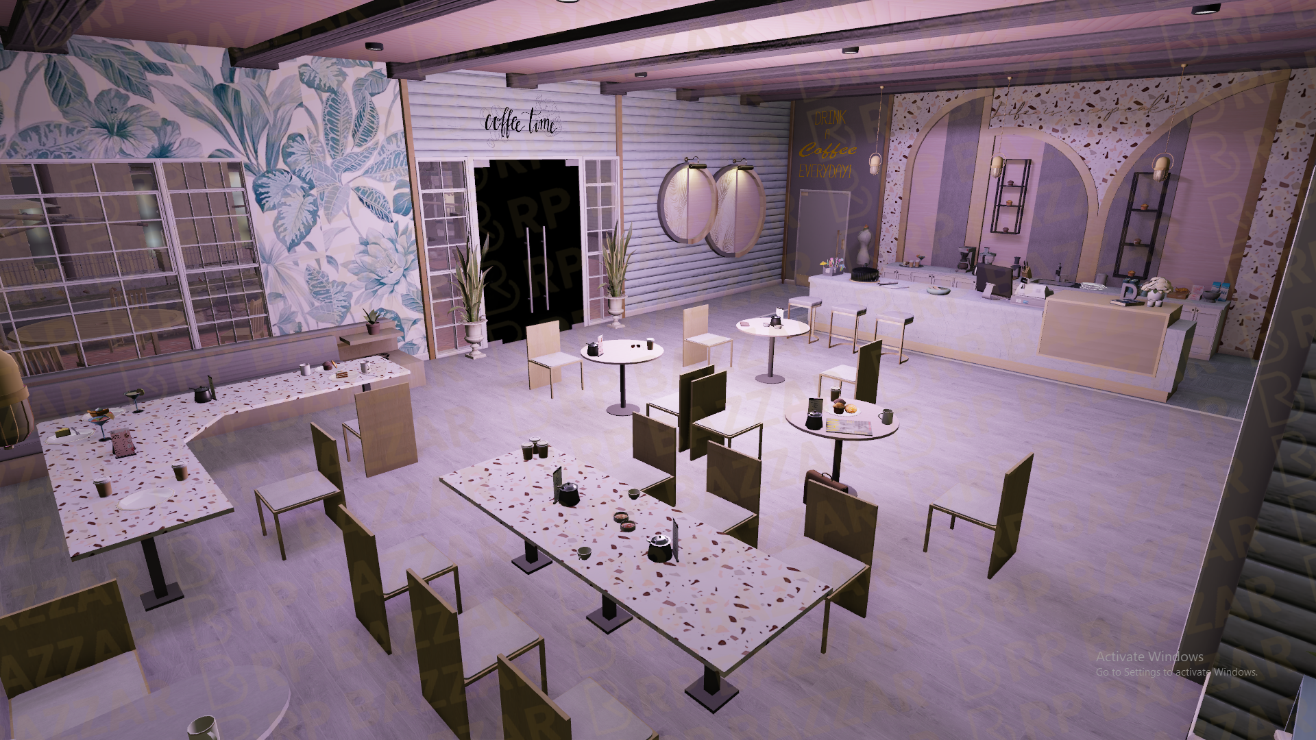 Artisan Bistro FiveM MLO — GTA RP Interior — ESX QB QBOX — RPBazzar