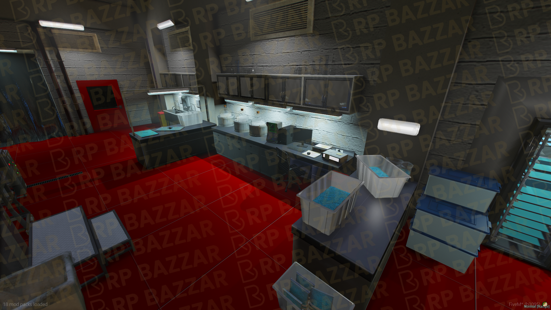 Backroom Drug Lab FiveM MLO — GTA RP Interior — ESX QB QBOX — RPBazzar