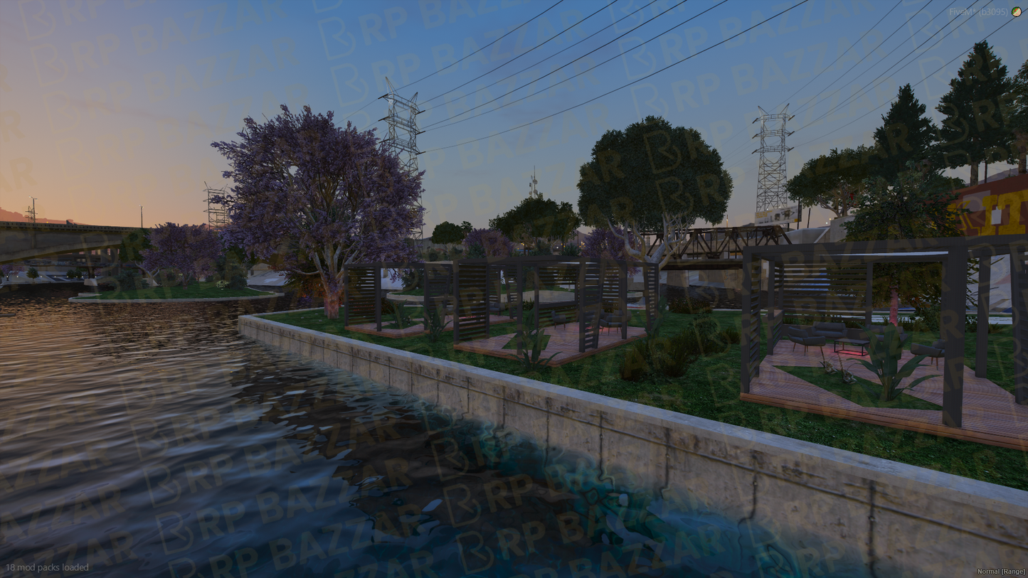 Downtown City Improvement FiveM MLO — GTA RP Interior — ESX QB QBOX — RPBazzar