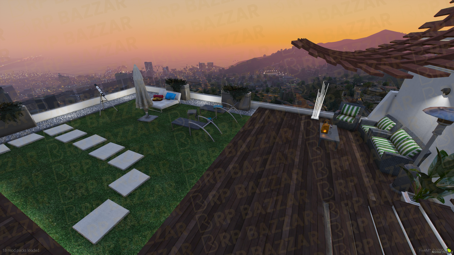 Modern Penthouse FiveM MLO — GTA RP Interior — ESX QB QBOX — RPBazzar