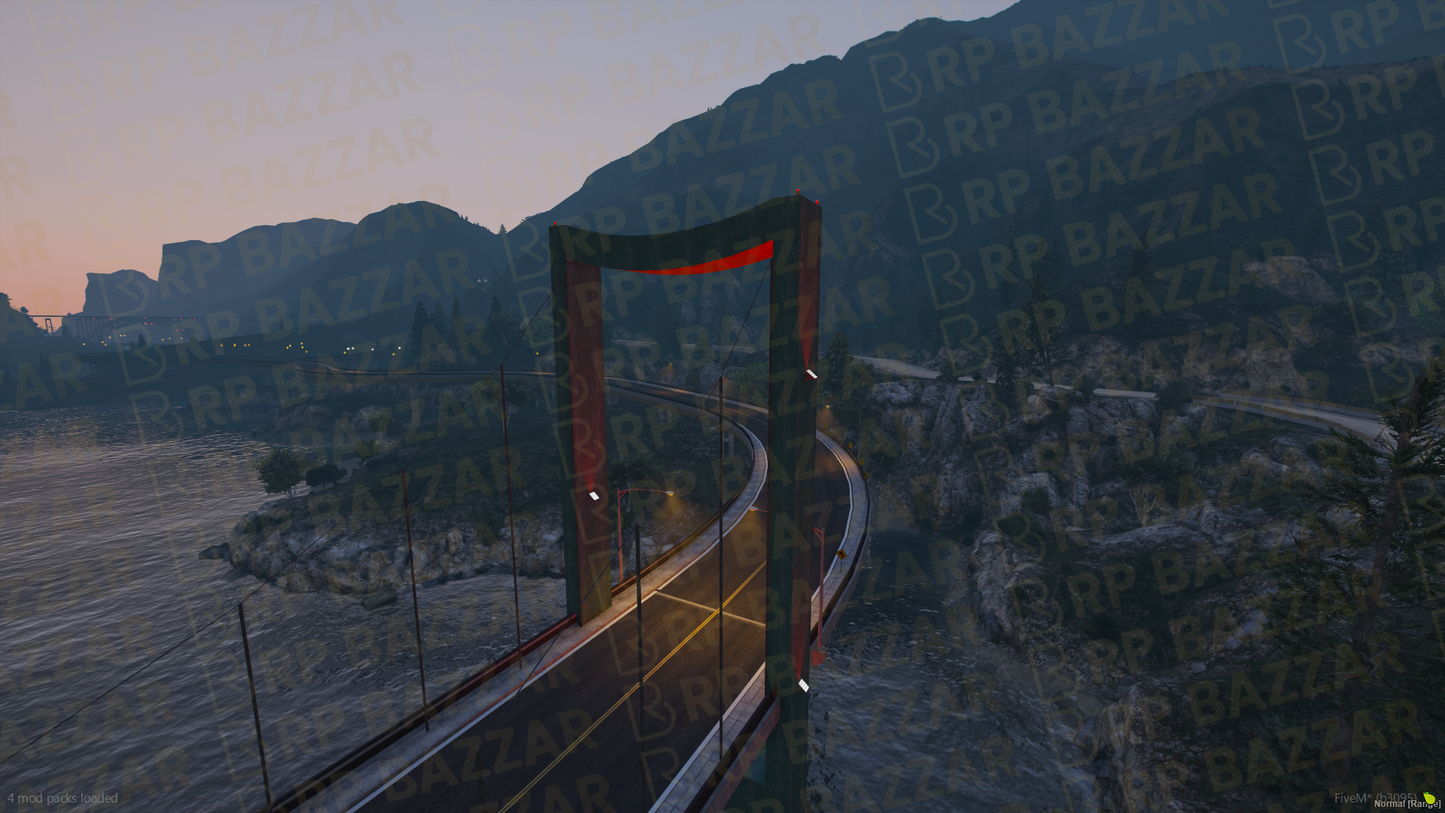 Industrial Tunnel & Bridge FiveM MLO — GTA RP Interior — ESX QB QBOX — RPBazzar