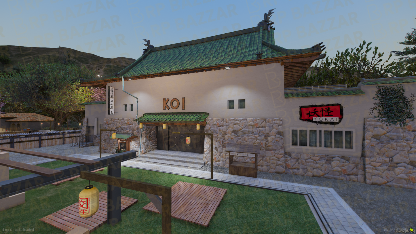 Suburban House Exterior FiveM MLO — GTA RP Interior — ESX QB QBOX — RPBazzar