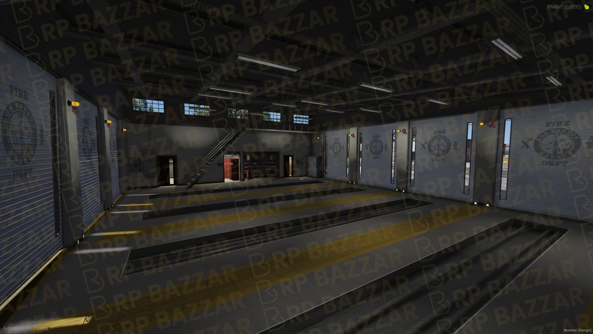 Vigilant Fire Department FiveM MLO — GTA RP Interior — ESX QB QBOX — RPBazzar