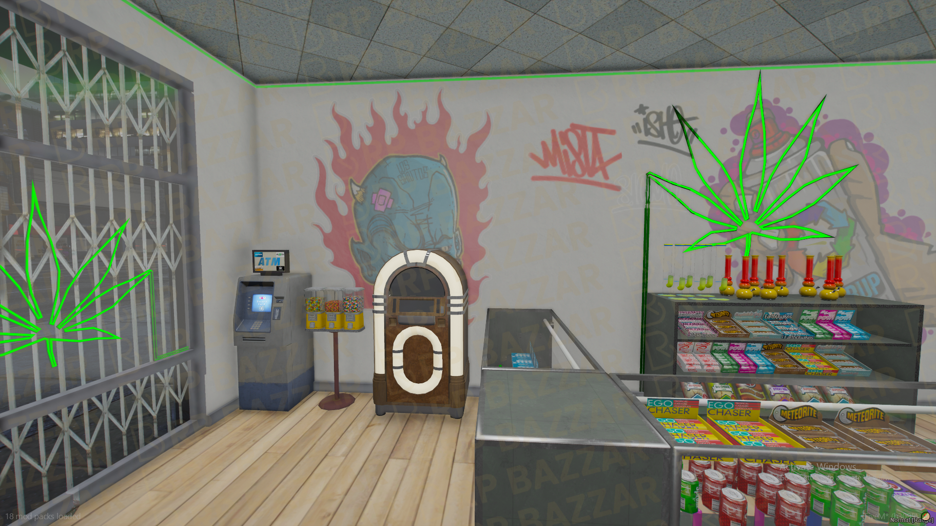 Hidden Weed Store FiveM MLO — GTA RP Interior — ESX QB QBOX — RPBazzar
