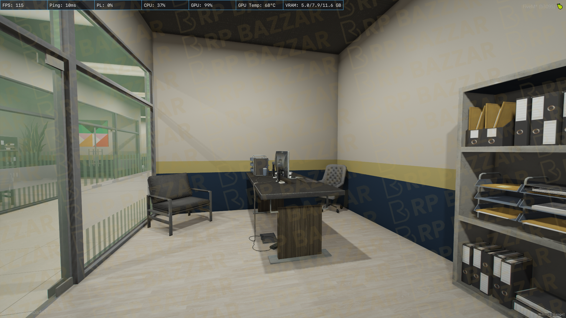 Spacious Office FiveM MLO — GTA RP Interior — ESX QB QBOX — RPBazzar