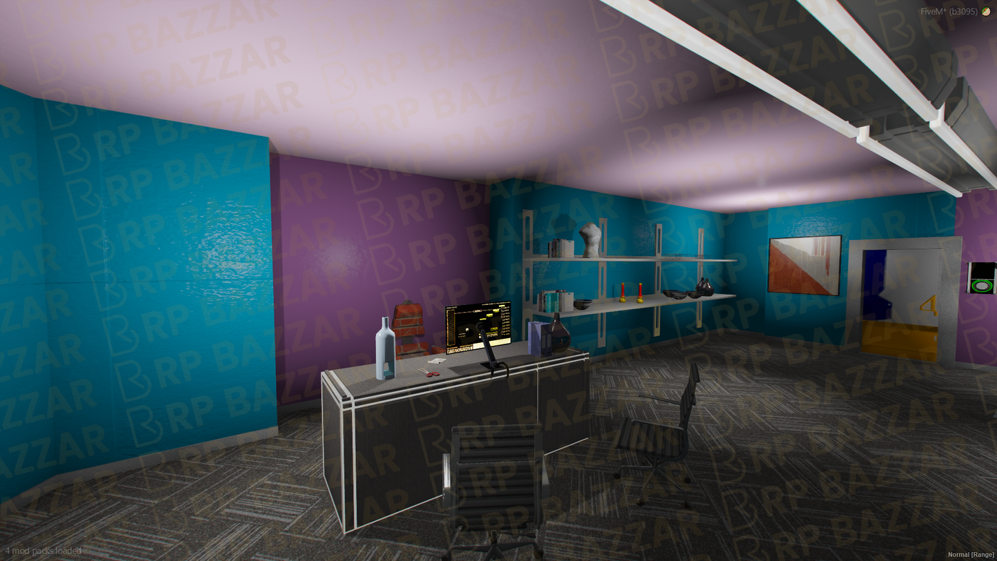 Modern Laundry Place FiveM MLO — GTA RP Interior — ESX QB QBOX — RPBazzar