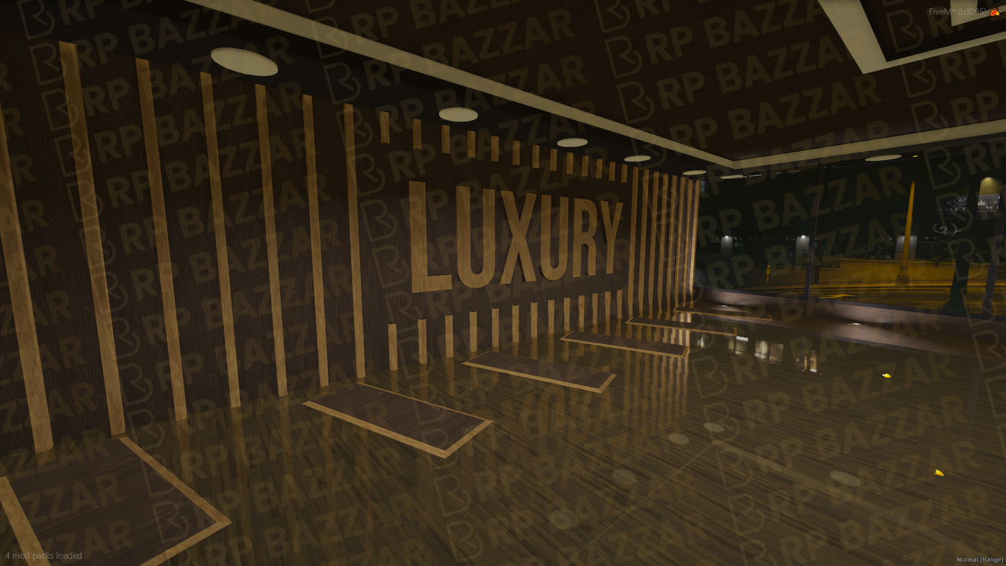 Detailed Vehicle Shop FiveM MLO — GTA RP Interior — ESX QB QBOX — RPBazzar