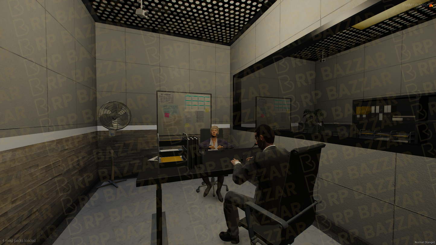 Coastal Police Station FiveM MLO — GTA RP Interior — ESX QB QBOX — RPBazzar