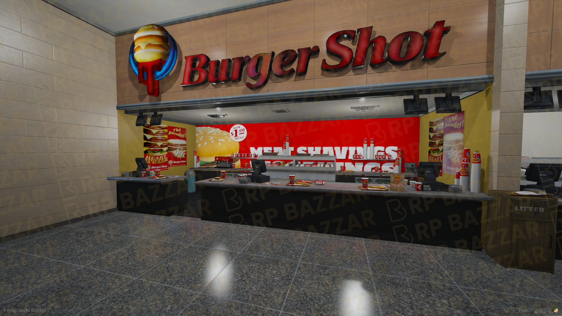 002.Shopping Mall FiveM MLO — rpbazzar