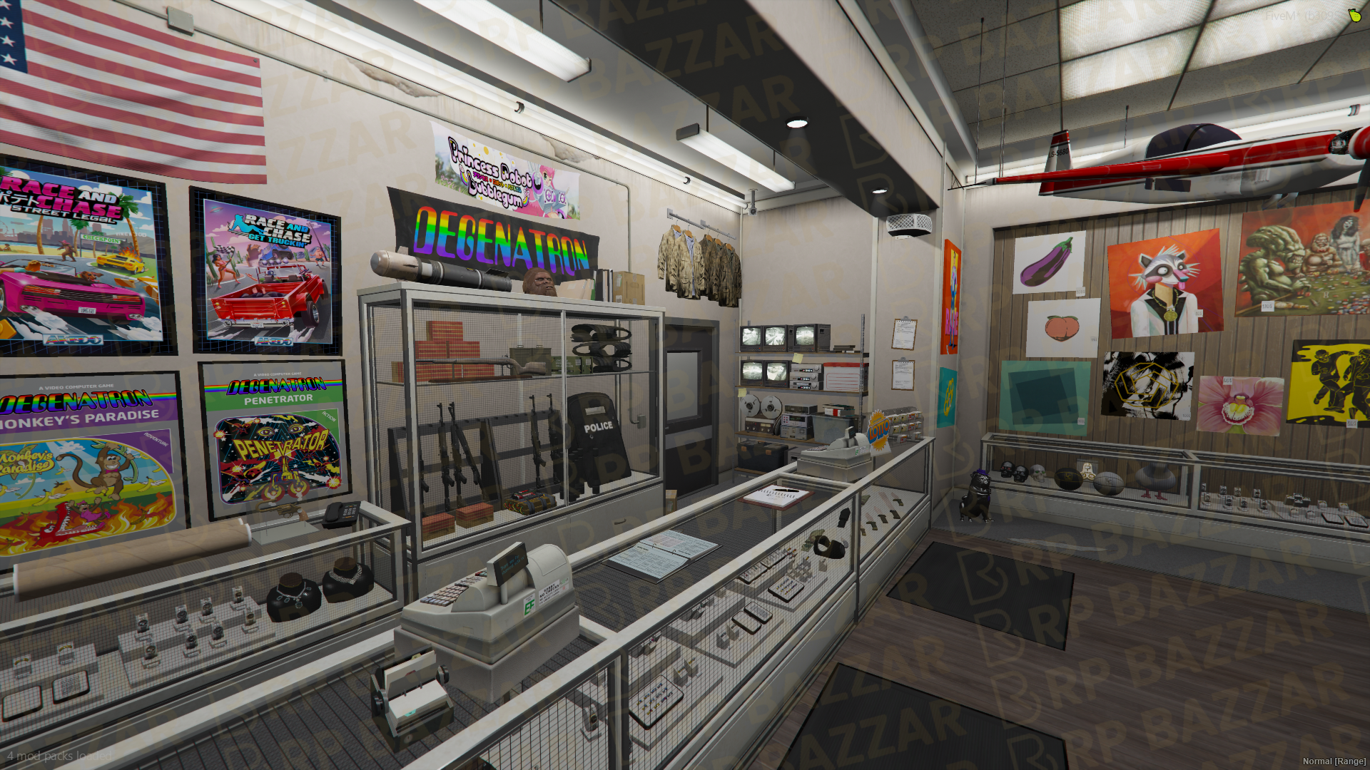 Classic Pawn Shop FiveM MLO — GTA RP Interior — ESX QB QBOX — RPBazzar