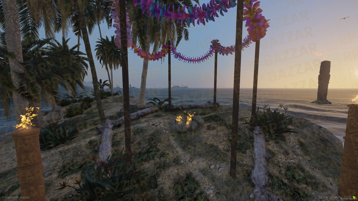 Riverside Park & Exterior FiveM MLO — GTA RP Interior — ESX QB QBOX — RPBazzar