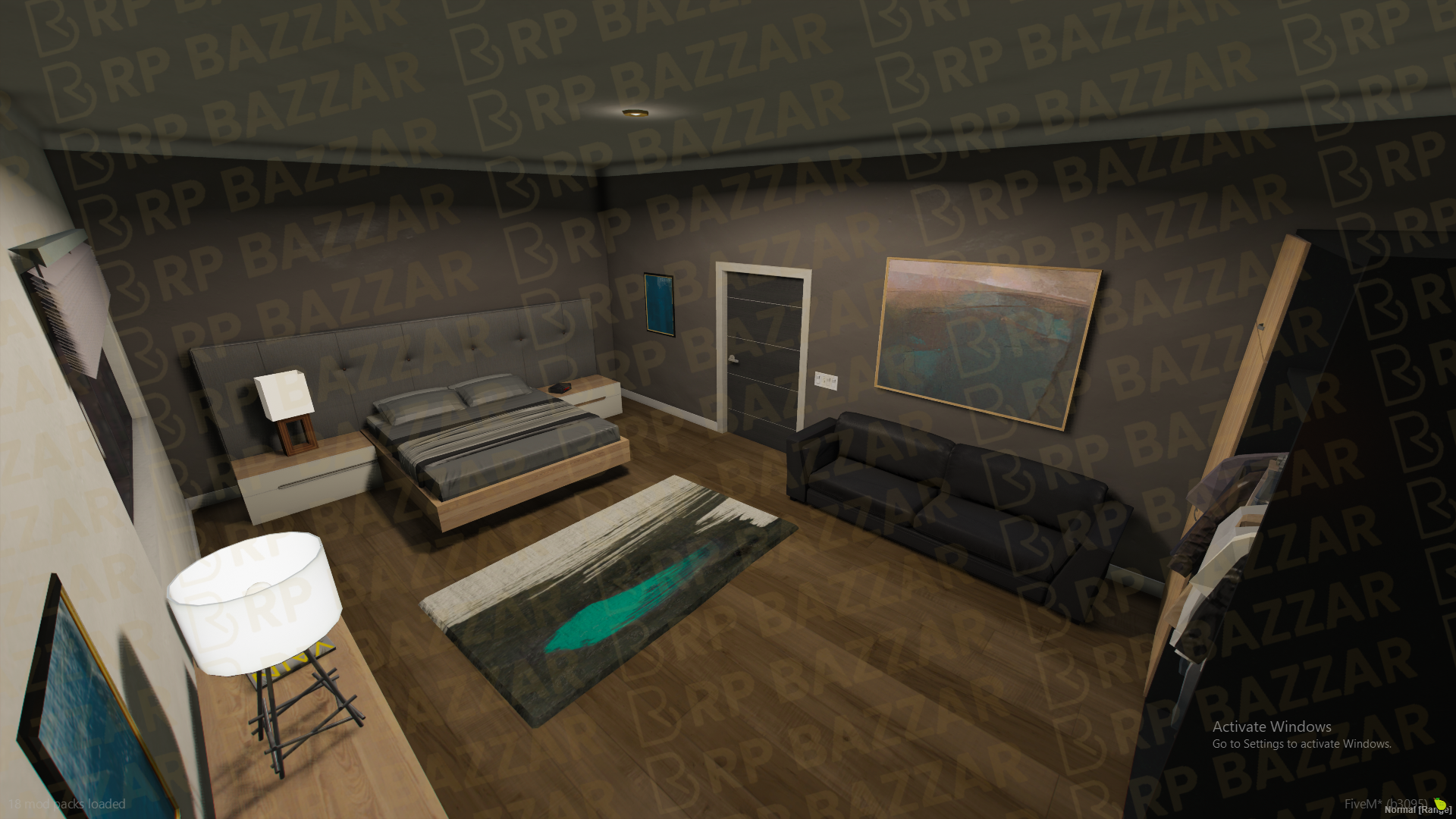 Lakeside House FiveM MLO — GTA RP Interior — ESX QB QBOX — RPBazzar