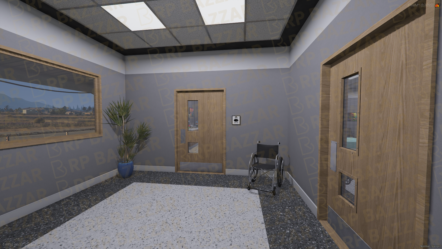 Southside Police Station FiveM MLO — GTA RP Interior — ESX QB QBOX — RPBazzar