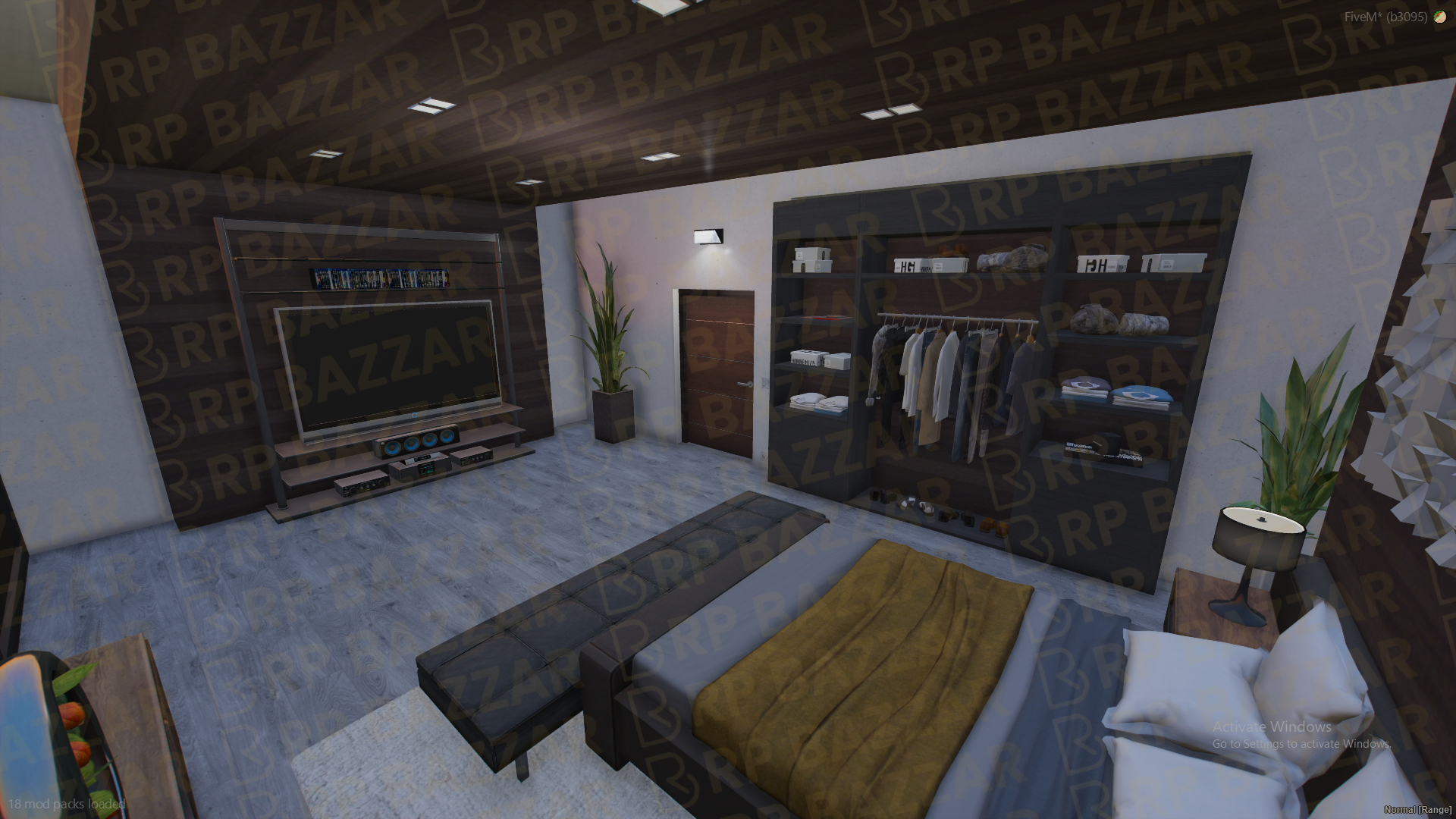Cyberpunk Mansion FiveM MLO — GTA RP Interior — ESX QB QBOX — RPBazzar