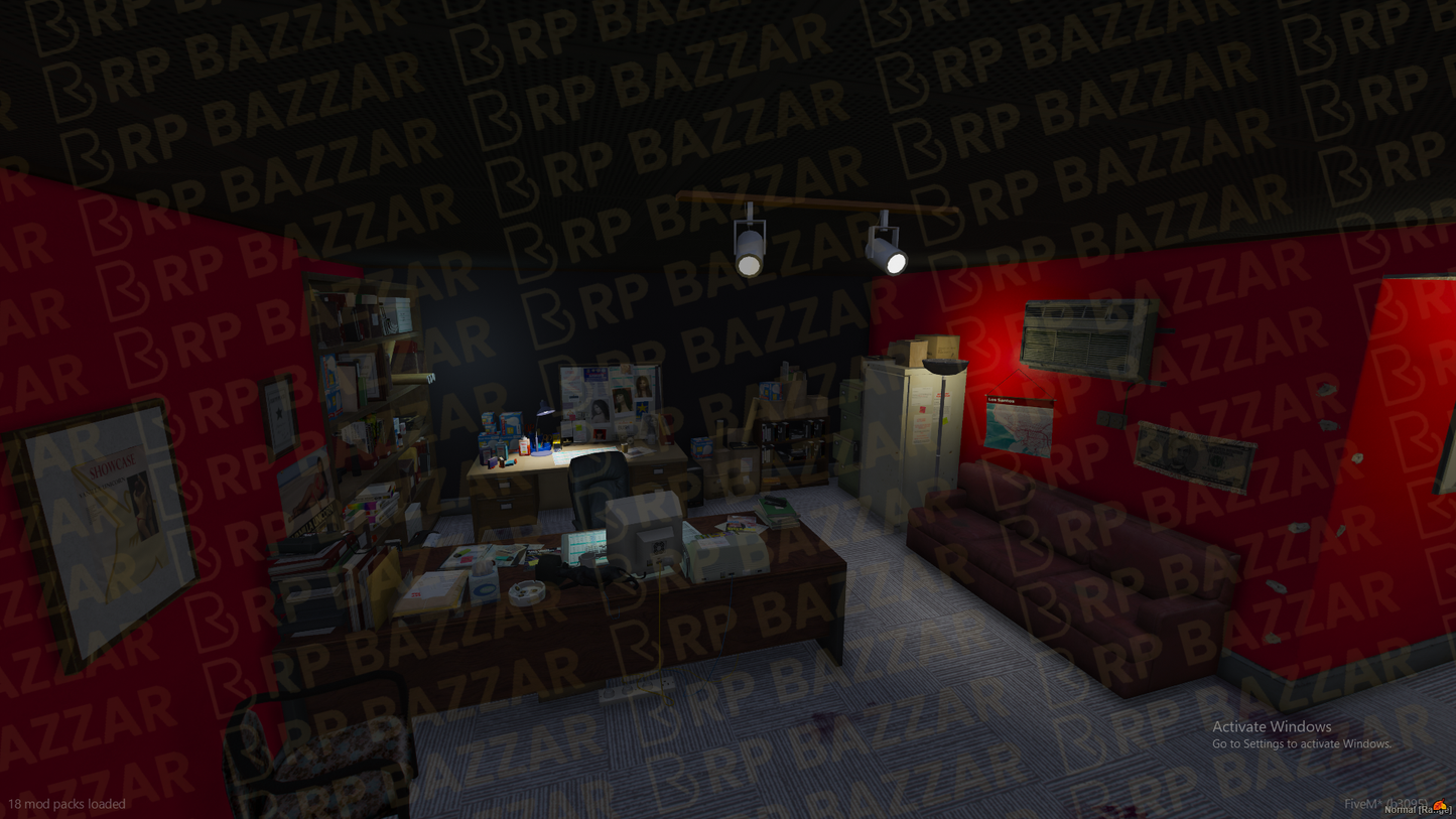 Rooftop Nightclub FiveM MLO — GTA RP Interior — ESX QB QBOX — RPBazzar