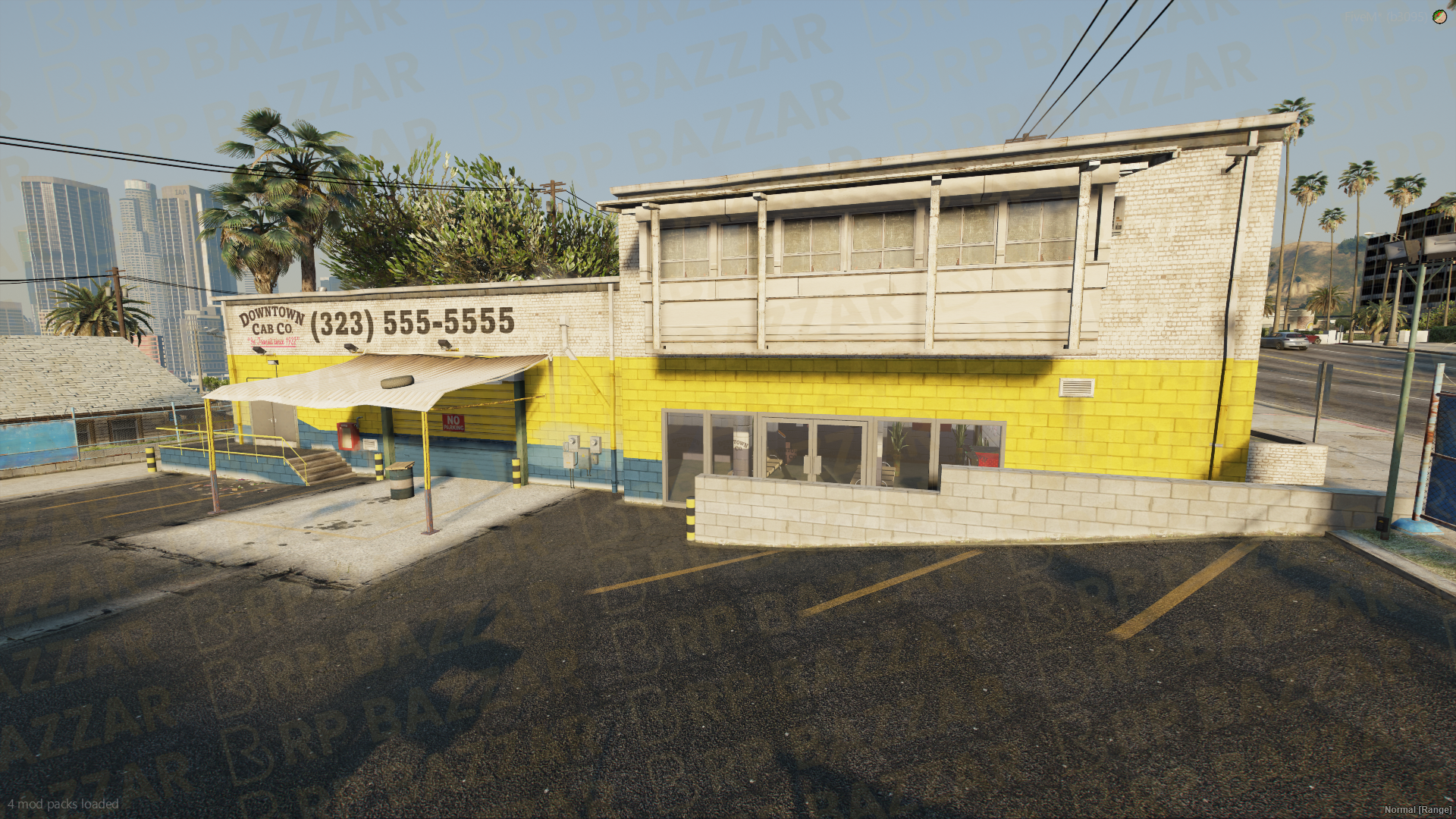 Central Taxi Depot FiveM MLO — GTA RP Interior — ESX QB QBOX — RPBazzar