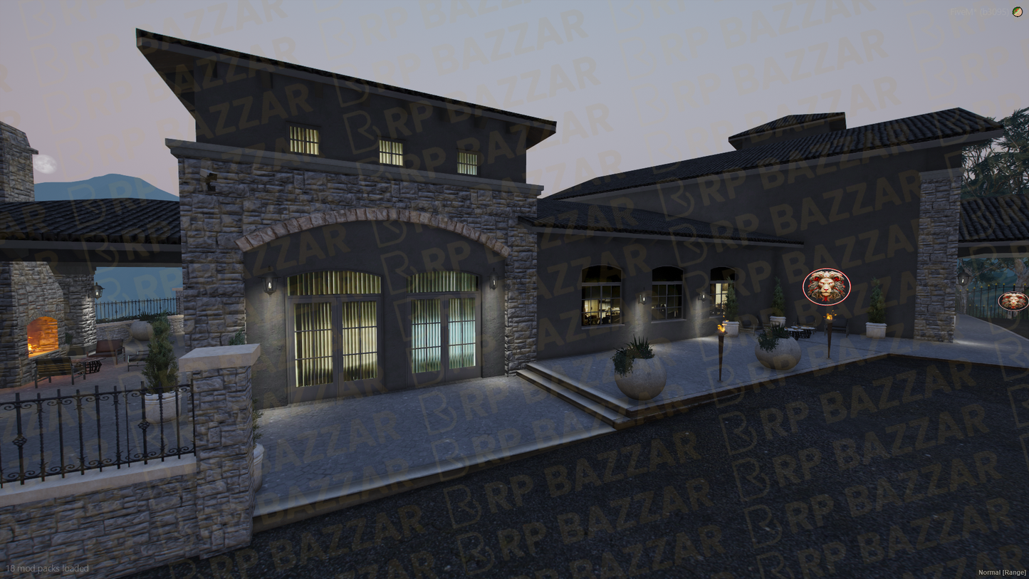 Sinister Gang Exterior FiveM MLO — GTA RP Interior — ESX QB QBOX — RPBazzar