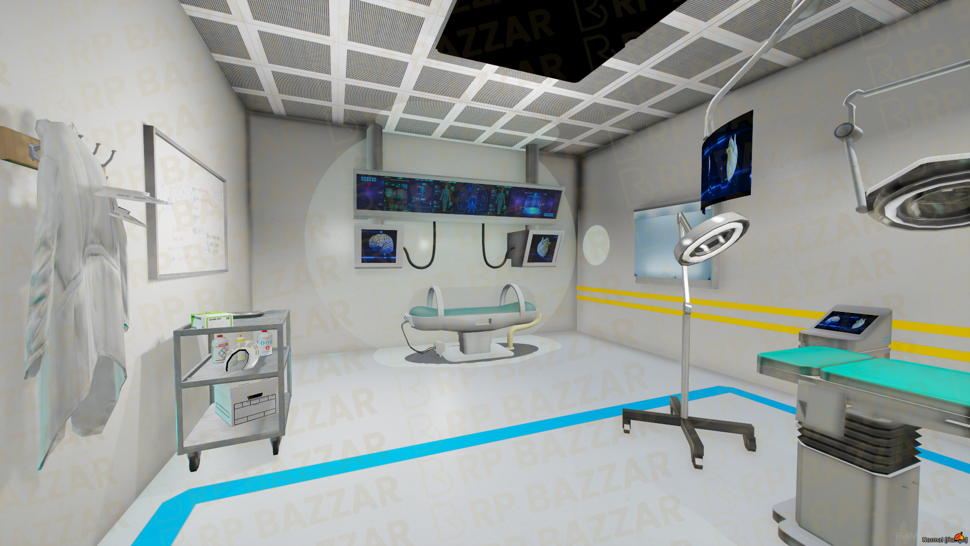 Eastgate Hospital FiveM MLO — GTA RP Interior — ESX QB QBOX — RPBazzar