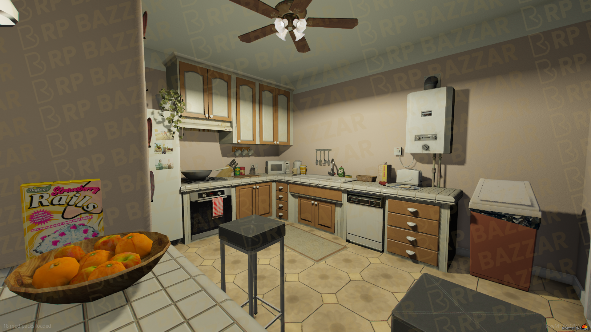 Sleek House FiveM MLO — GTA RP Interior — ESX QB QBOX — RPBazzar