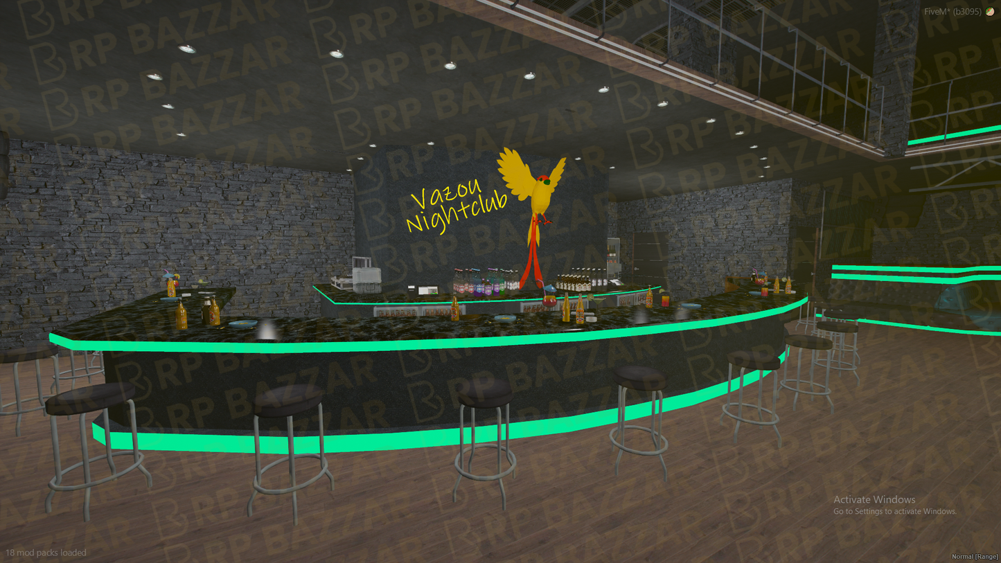 Immersive Nightclub FiveM MLO — GTA RP Interior — ESX QB QBOX — RPBazzar