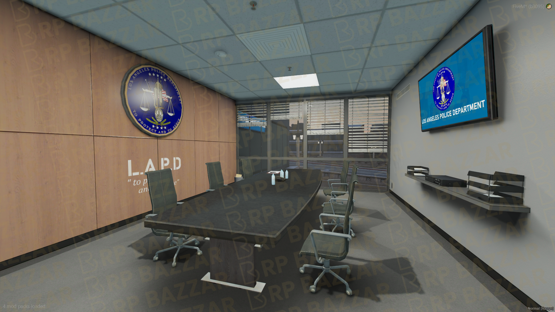 Central Police Station FiveM MLO — GTA RP Interior — ESX QB QBOX — RPBazzar