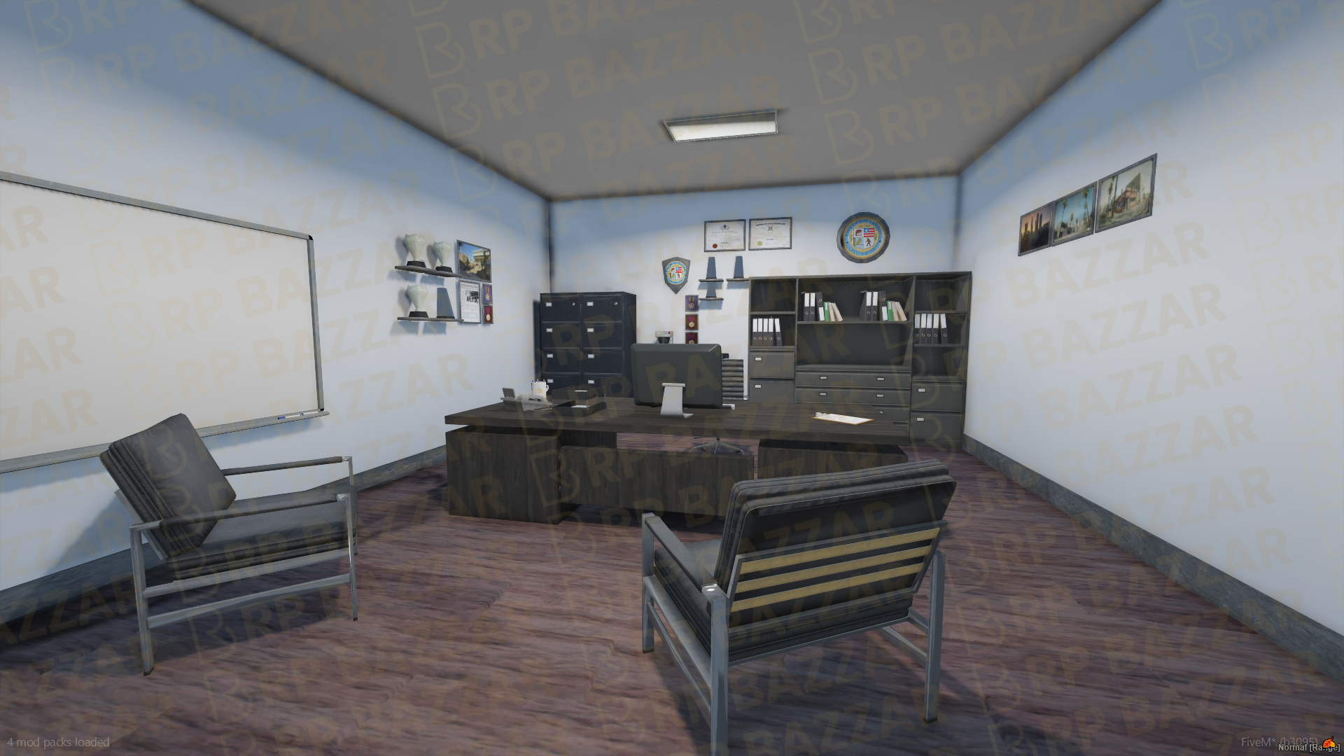 Downtown Police Station FiveM MLO — GTA RP Interior — ESX QB QBOX — RPBazzar