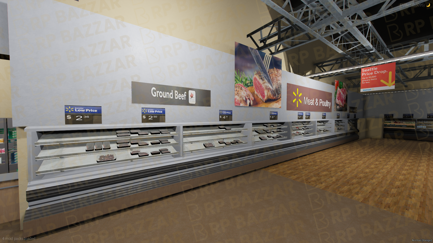 Luxury Shopping Mall FiveM MLO — GTA RP Interior — ESX QB QBOX — RPBazzar