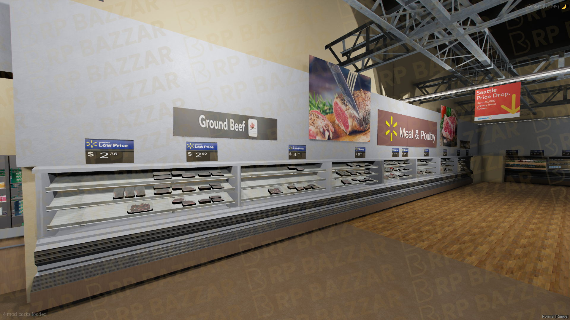 Luxury Shopping Mall FiveM MLO — GTA RP Interior — ESX QB QBOX — RPBazzar
