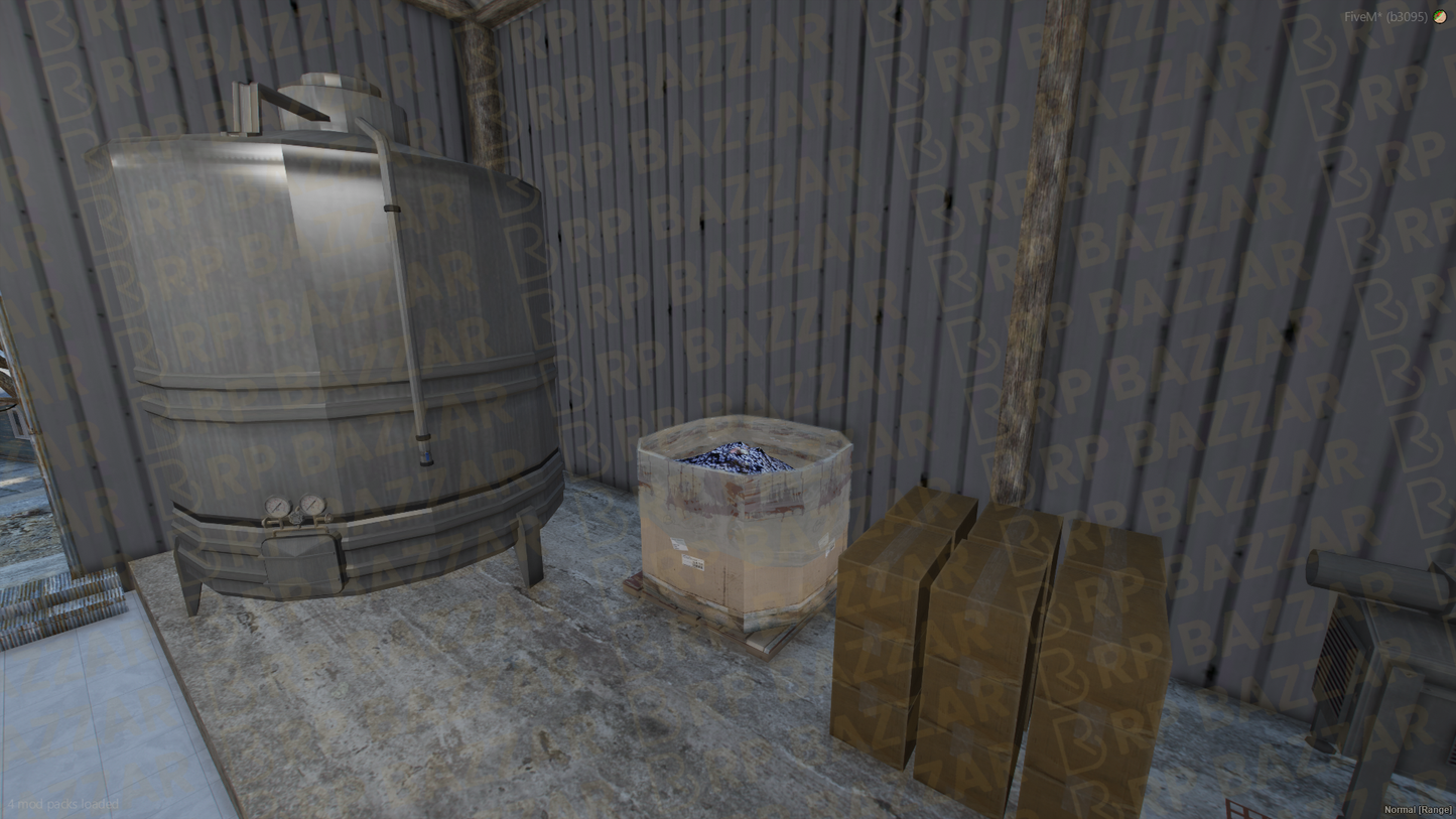 Urban Job Location FiveM MLO — GTA RP Interior — ESX QB QBOX — RPBazzar