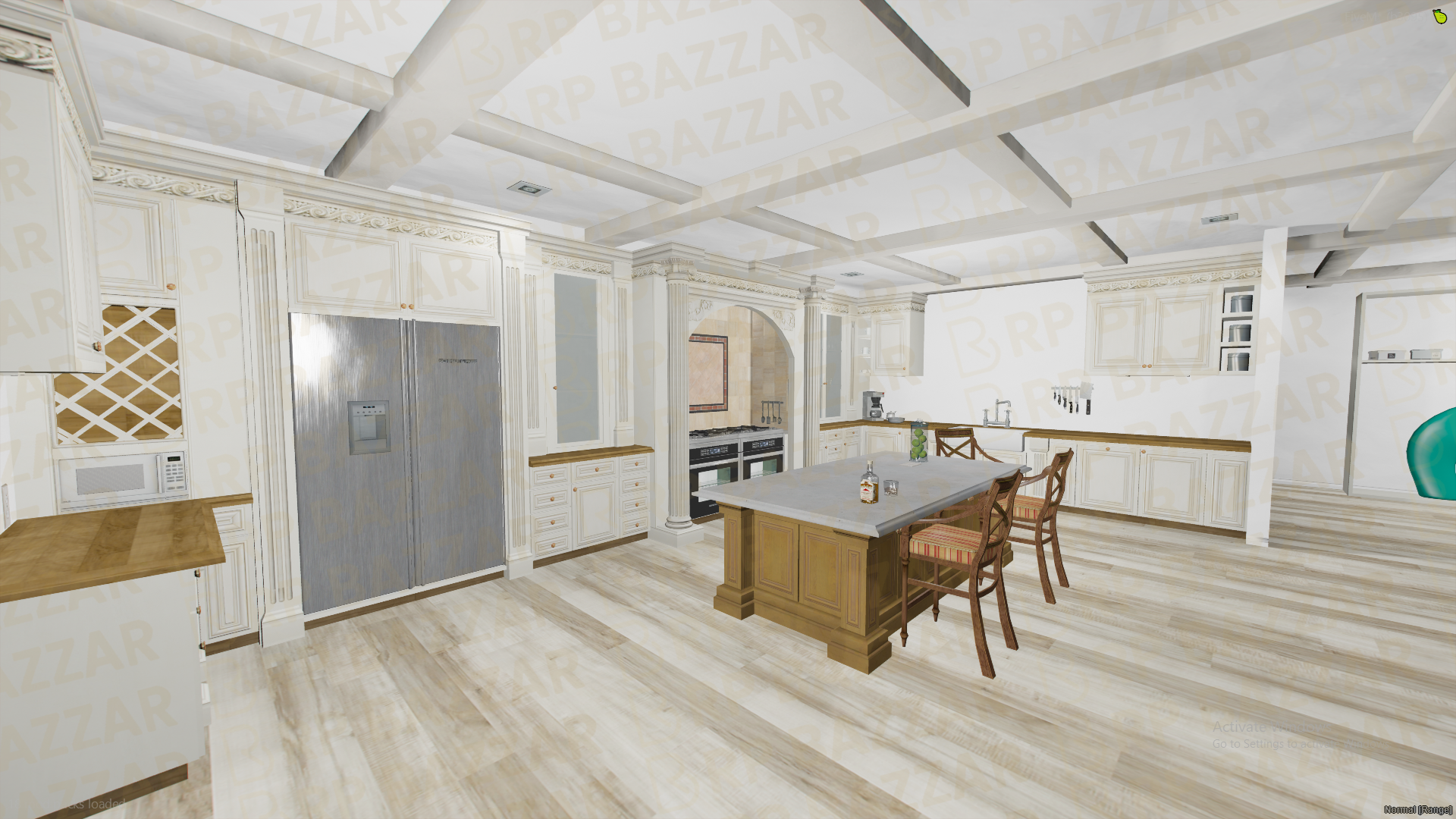 Smoky House FiveM MLO — GTA RP Interior — ESX QB QBOX — RPBazzar