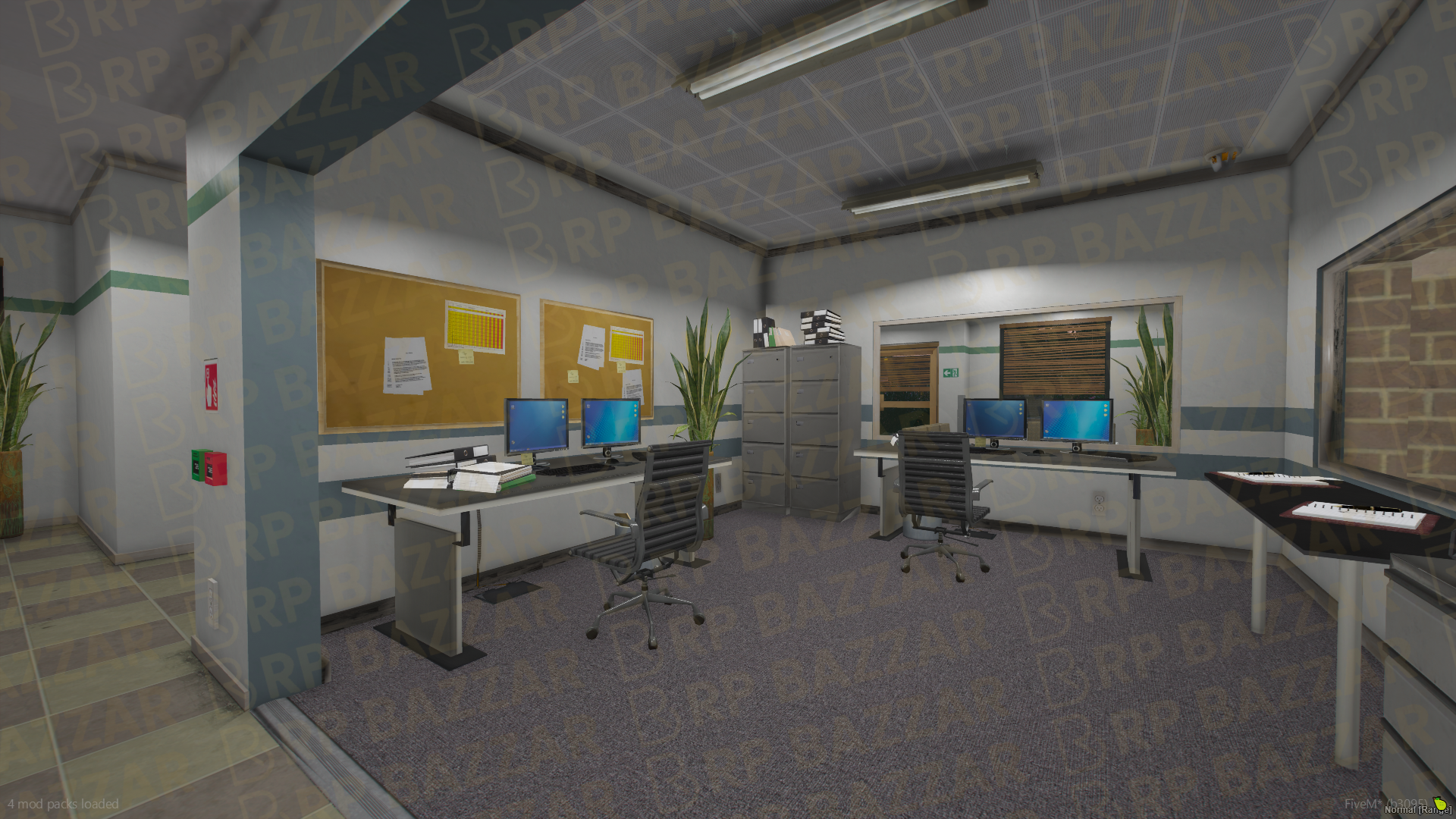 Frontline Fire Department FiveM MLO — GTA RP Interior — ESX QB QBOX — RPBazzar