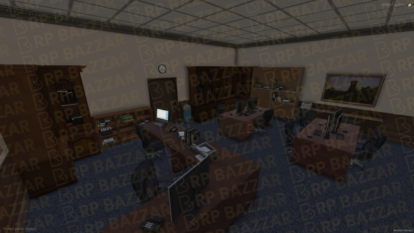 Historic City Hall FiveM MLO — GTA RP Interior — ESX QB QBOX — RPBazzar