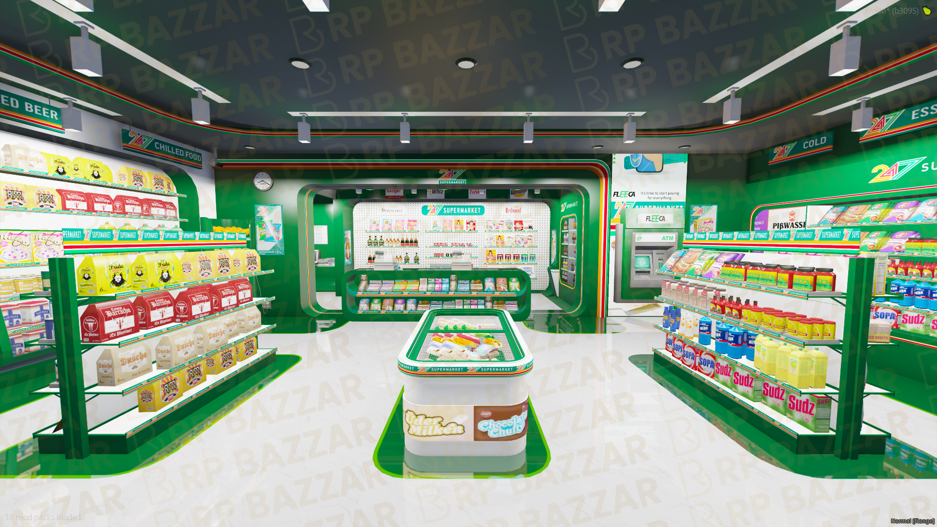 Urban 24-7 Store FiveM MLO — GTA RP Interior — ESX QB QBOX — RPBazzar