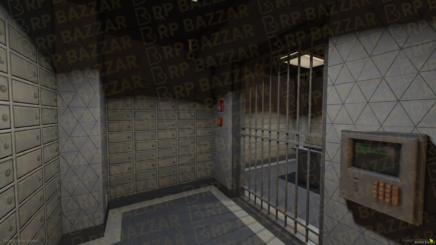 Crown Bank FiveM MLO — GTA RP Interior — ESX QB QBOX — RPBazzar