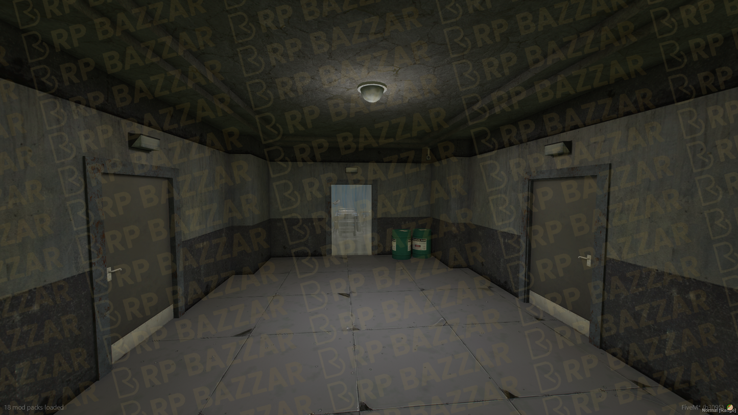 Reinforced Bunker FiveM MLO — GTA RP Interior — ESX QB QBOX — RPBazzar